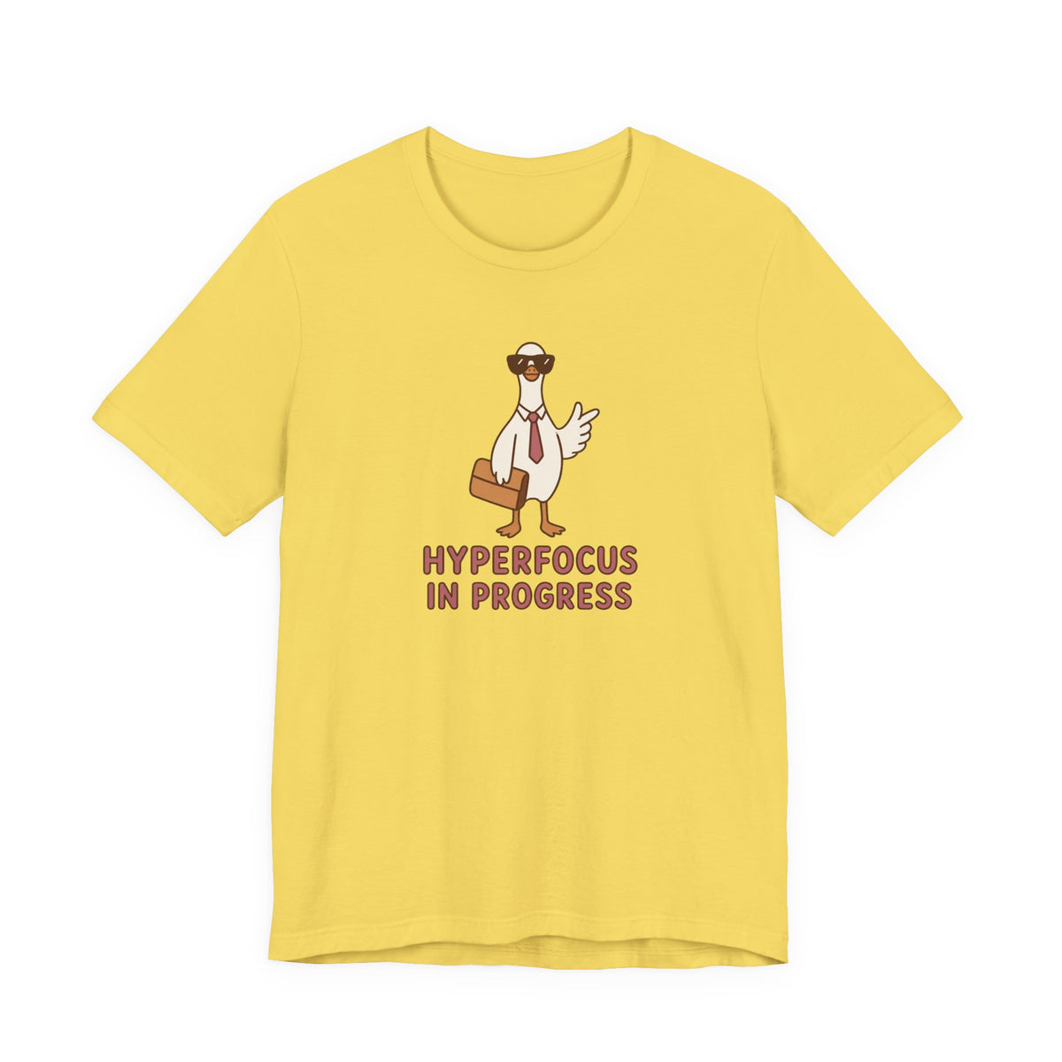 Hyperfocus in Progress - ADHD Humor T-Shirt